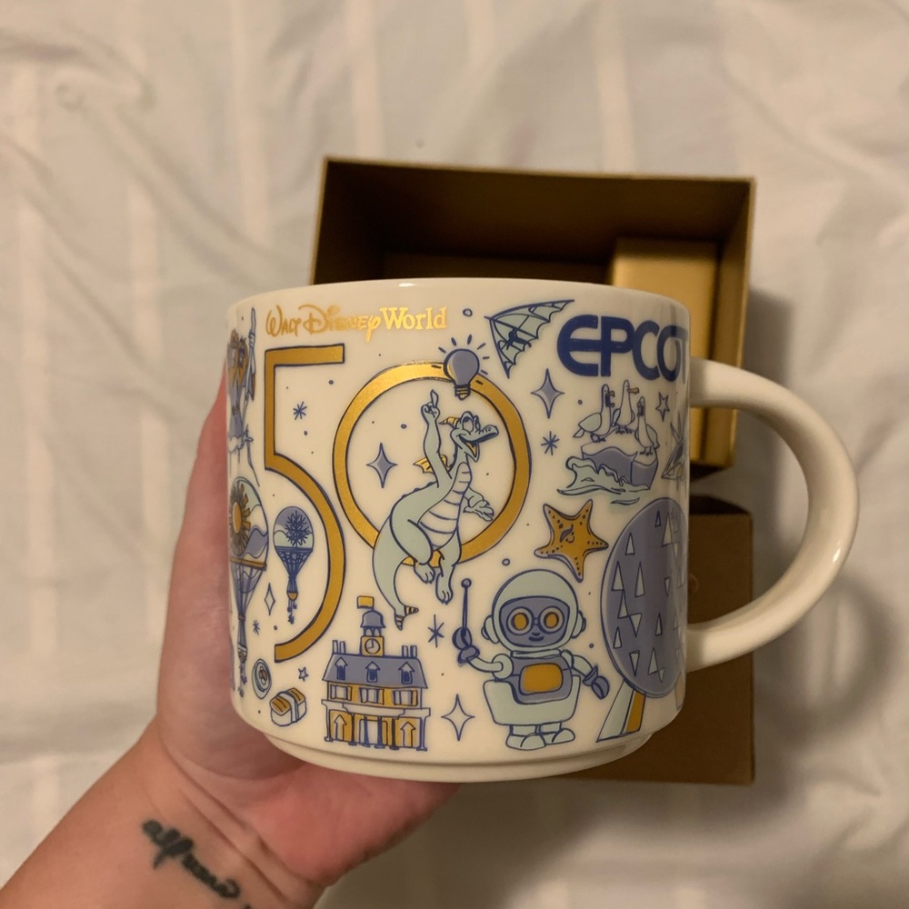 Epcot 50th Been There Starbucks Mug